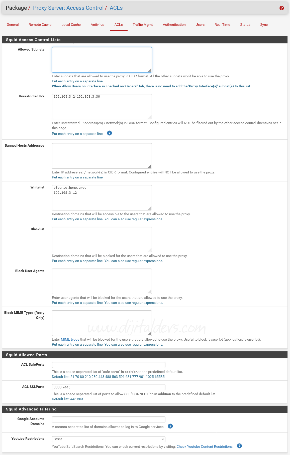 pfSense Sertifika Korumalı Ayarlar (MEB Hattında da çalışmakta)